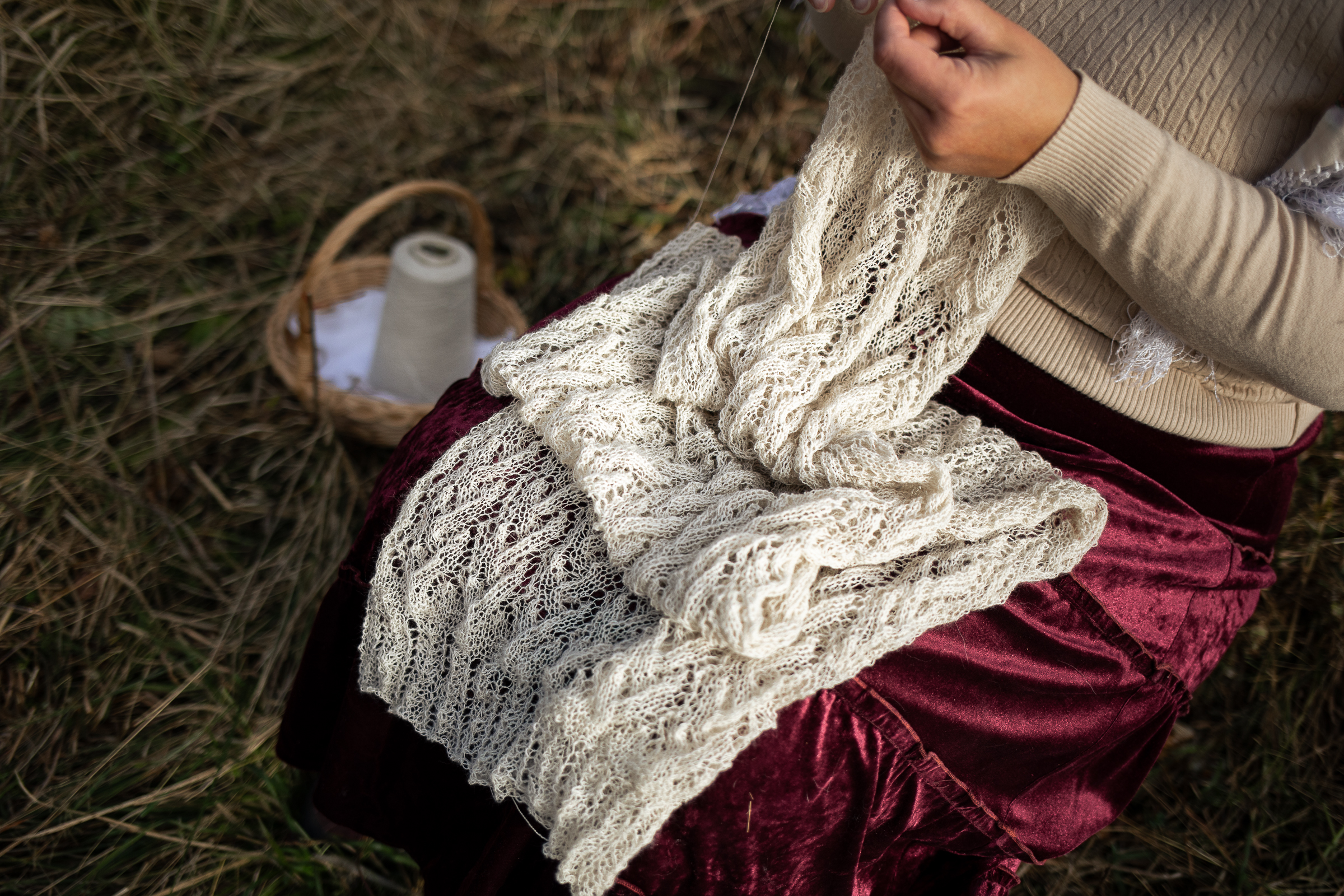 Cashmere lavorato ai ferri