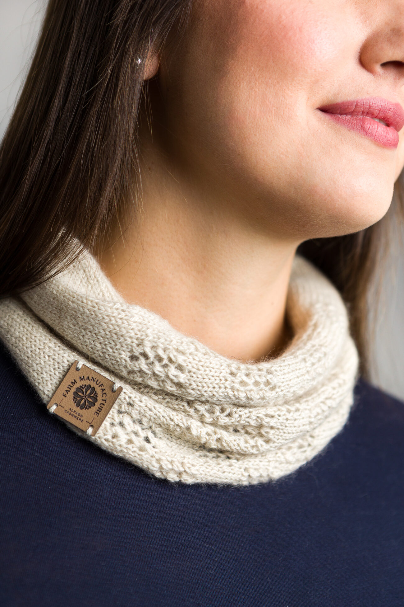 Scaldacollo Dual Scacchi 100% cashmere Alpago Scaldacollo Dual Scacchi 100% cashmere Alpago