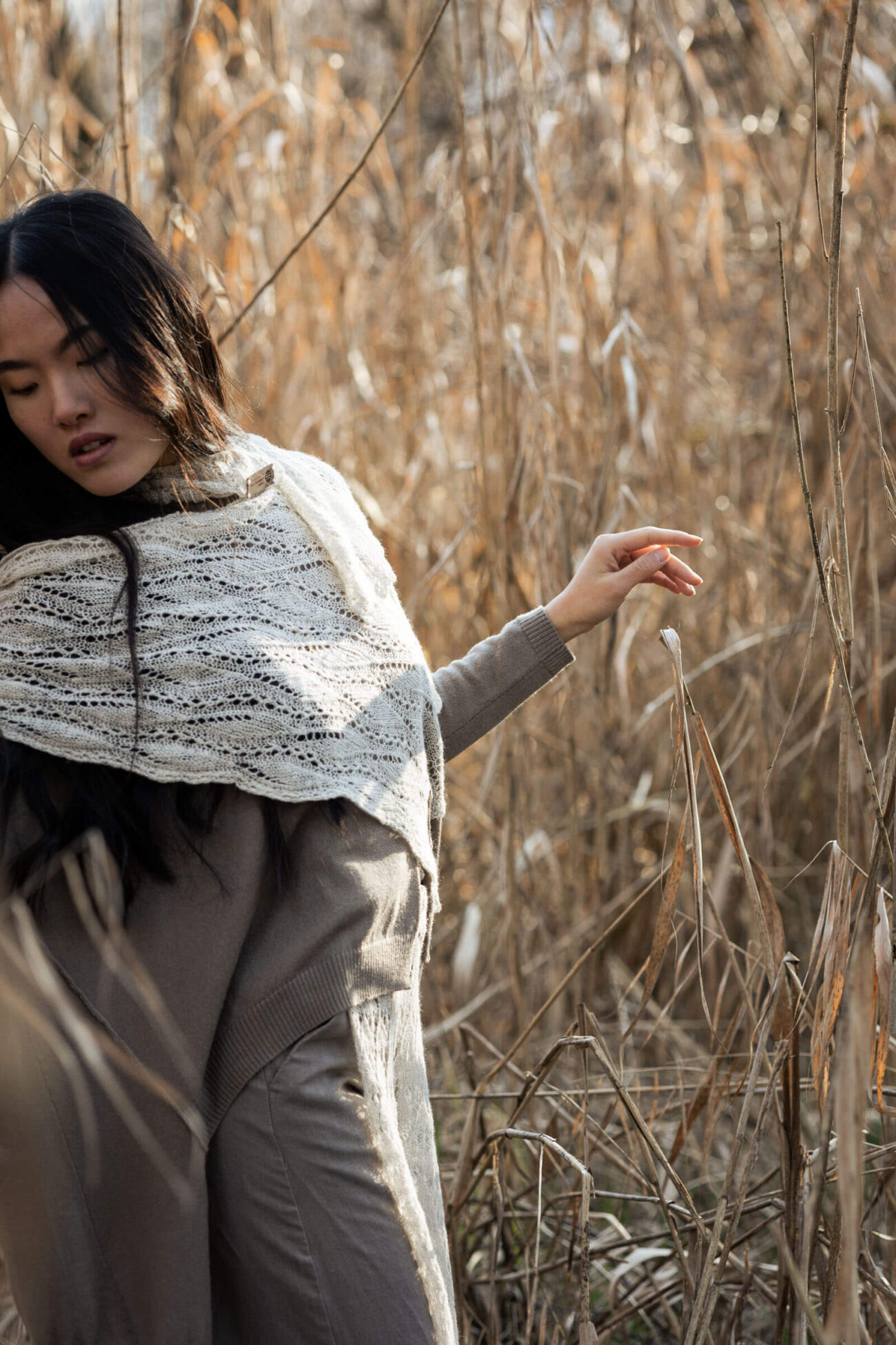 Sciarpa Cashmere Alveare (2)